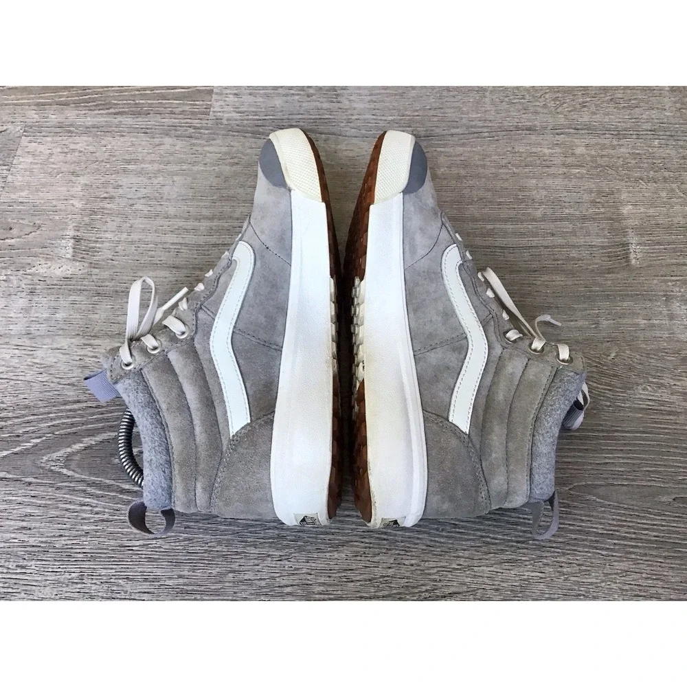 Vans Ultrarange Ultra Cush Lite High Top Shoes Size 8 Mens 9.5 Womens Color Gray
